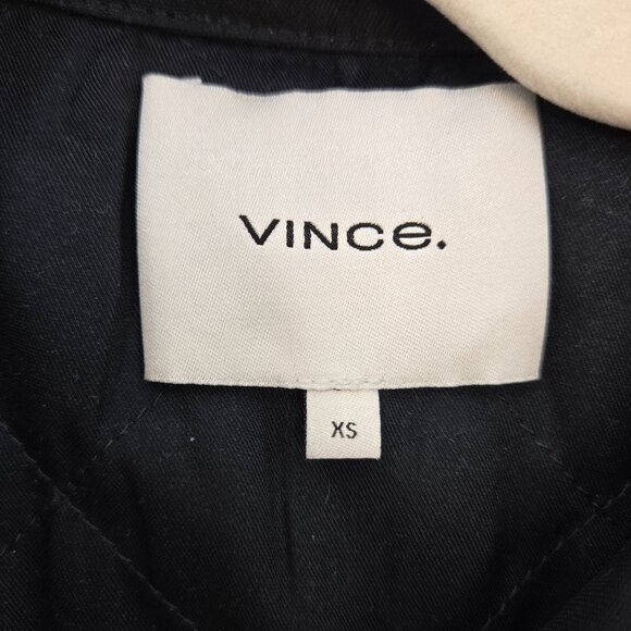 Vince Solid Flap Pocket Hidden Zip Anorak Jacket Size XS - Picture 3 of 7